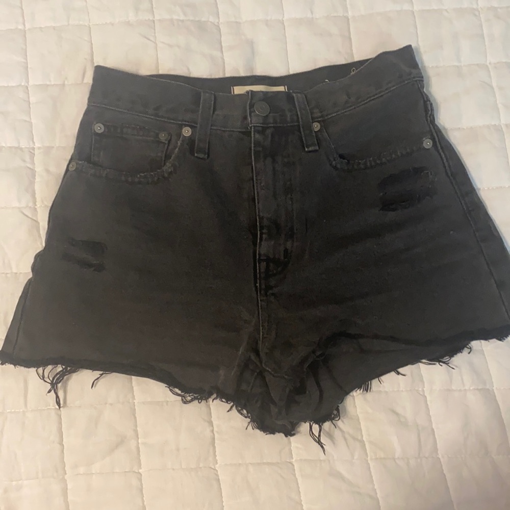Madewell momjean short size 25